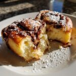 Zimtschnecken mit Schokolade