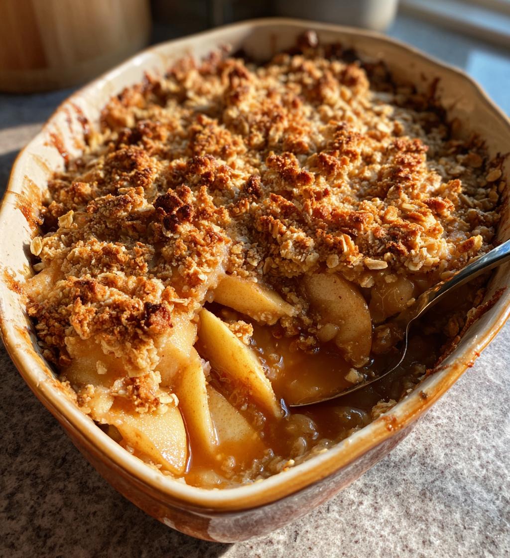apple crisp recipe with oats