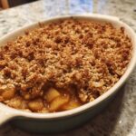 apple crisp topping