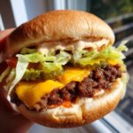 big mac rolle mit viel sosse