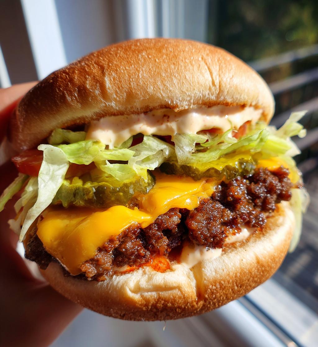 big mac rolle mit viel sosse