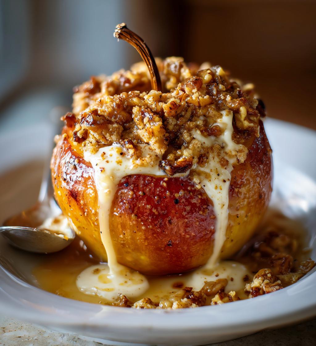 bratapfel zimt creme