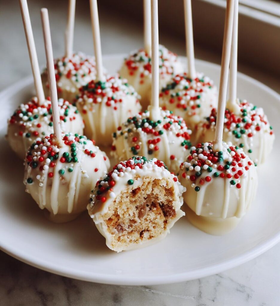 cake pops weihnachten