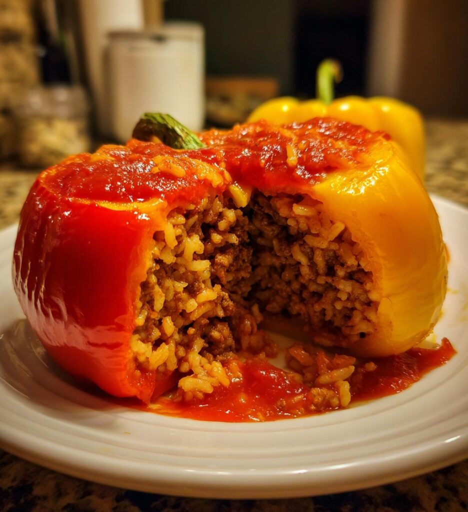 gefuellte paprikaringe