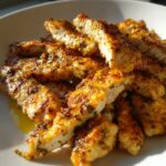 gyros aus dem ofen mit metaxa