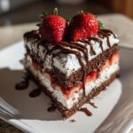 erdbeer schoko torte