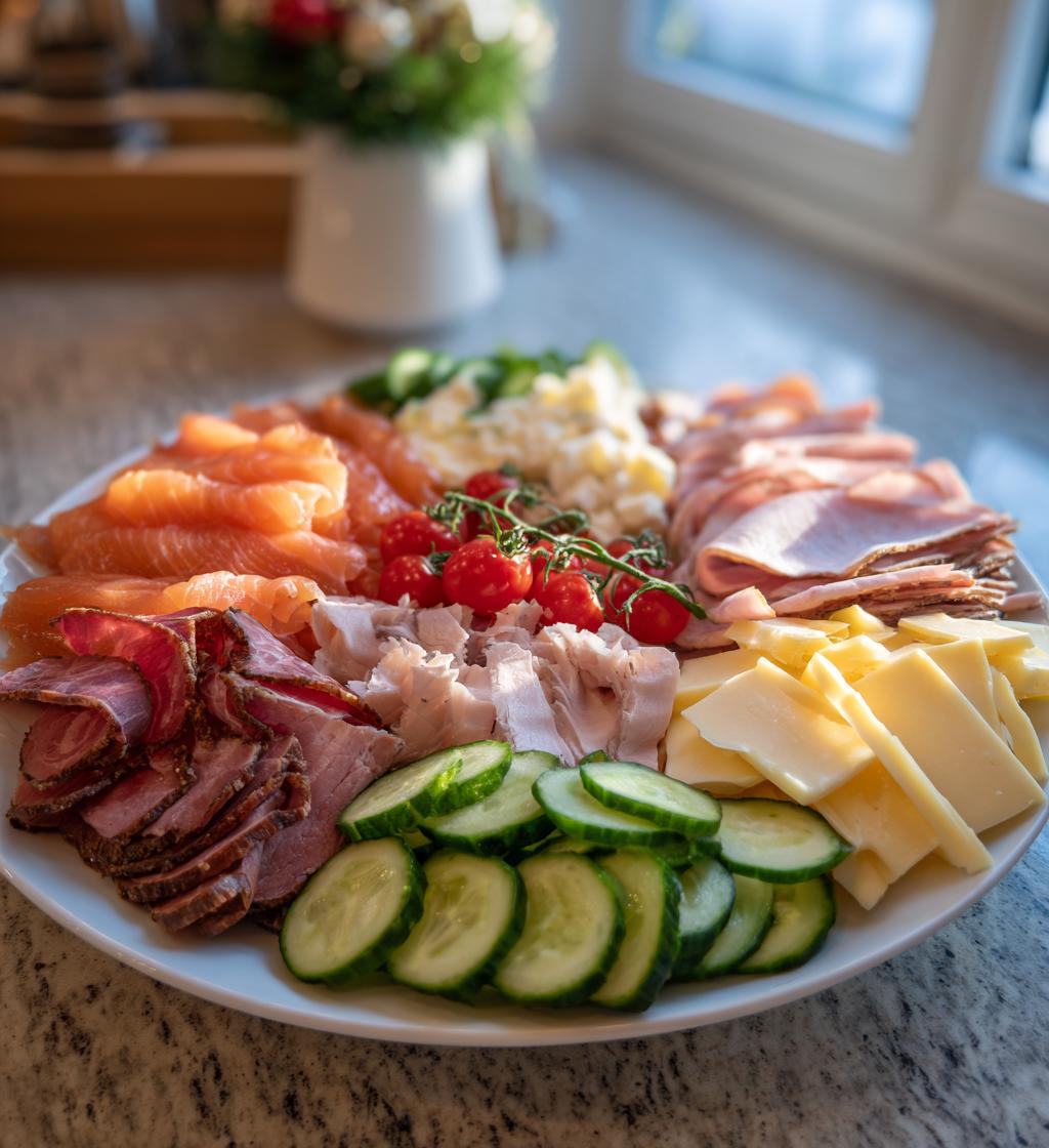 kaltes buffet weihnachten