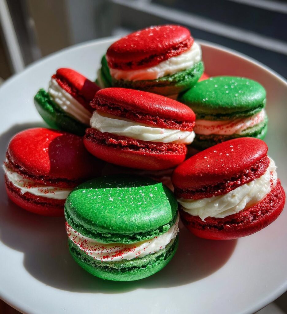 macarons weihnachten
