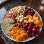 obstplatte weihnachten