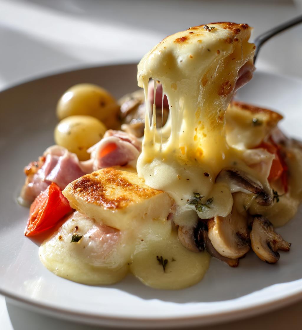 raclette weihnachten tisch