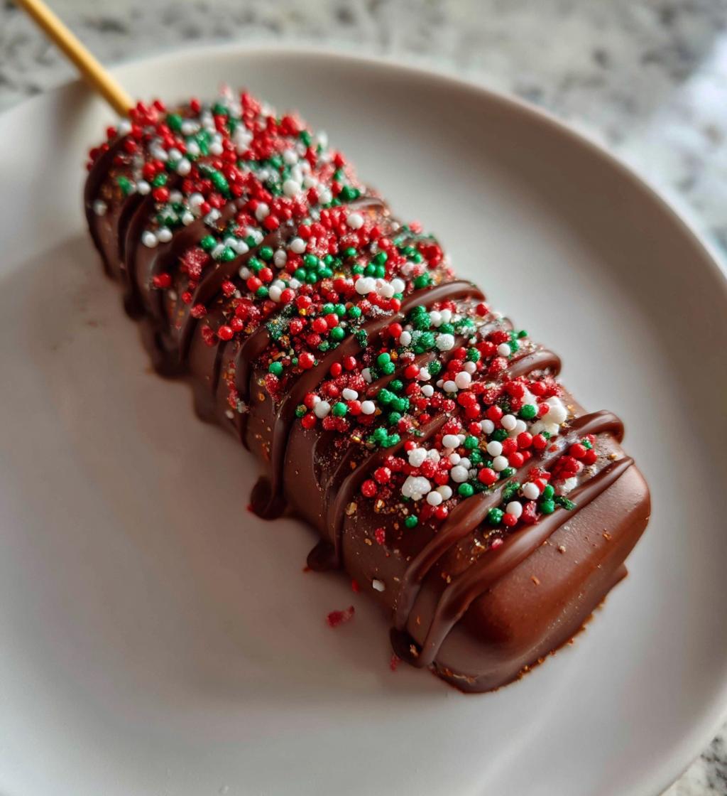 schokolade am stiel weihnachten