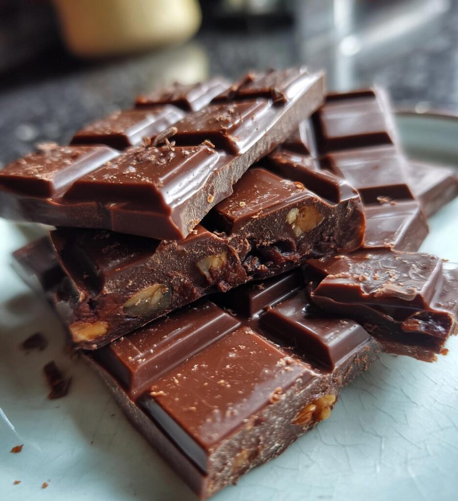 selbstgemachte schokolade weihnachten