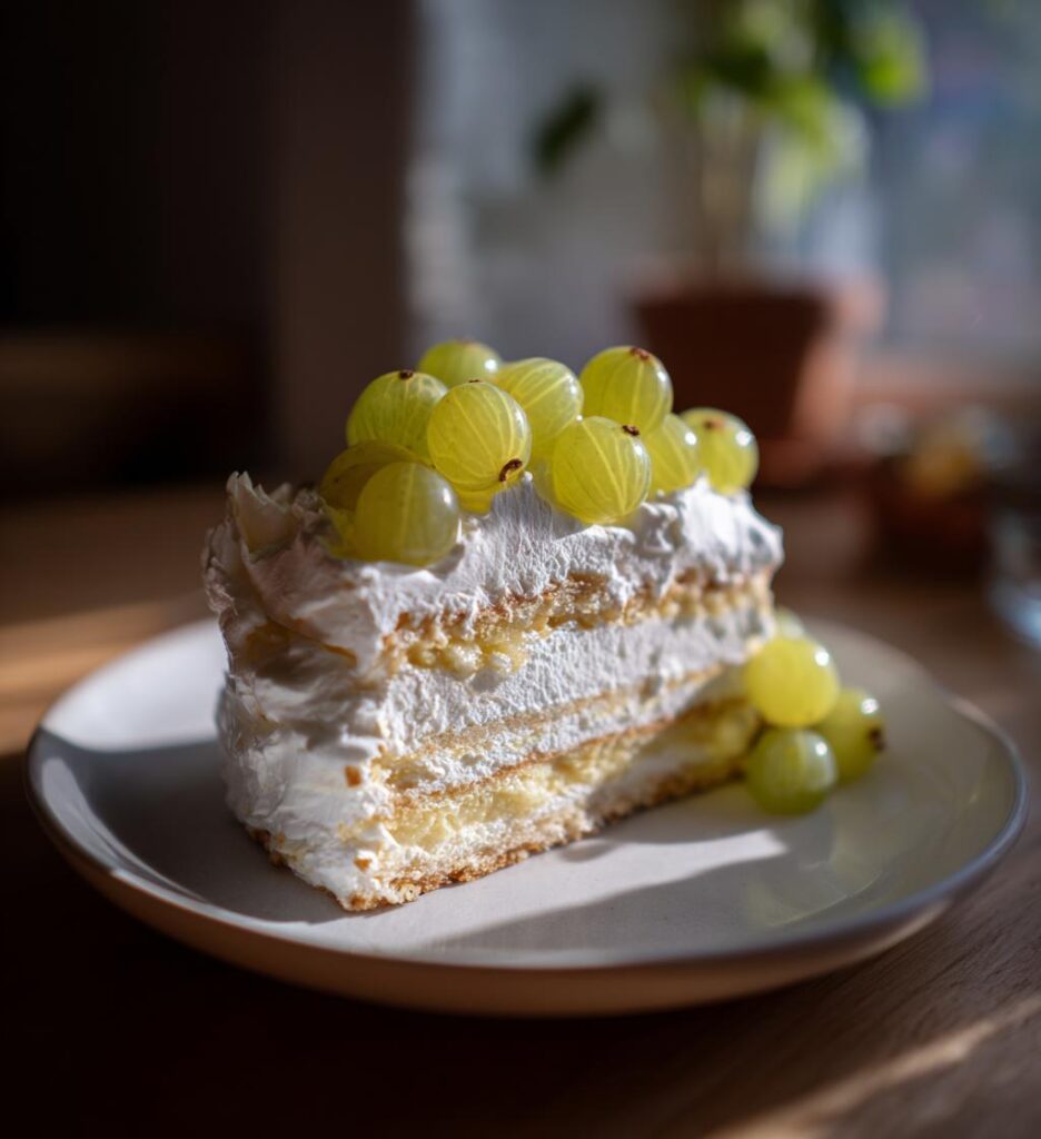 stachelbeer baisertorte