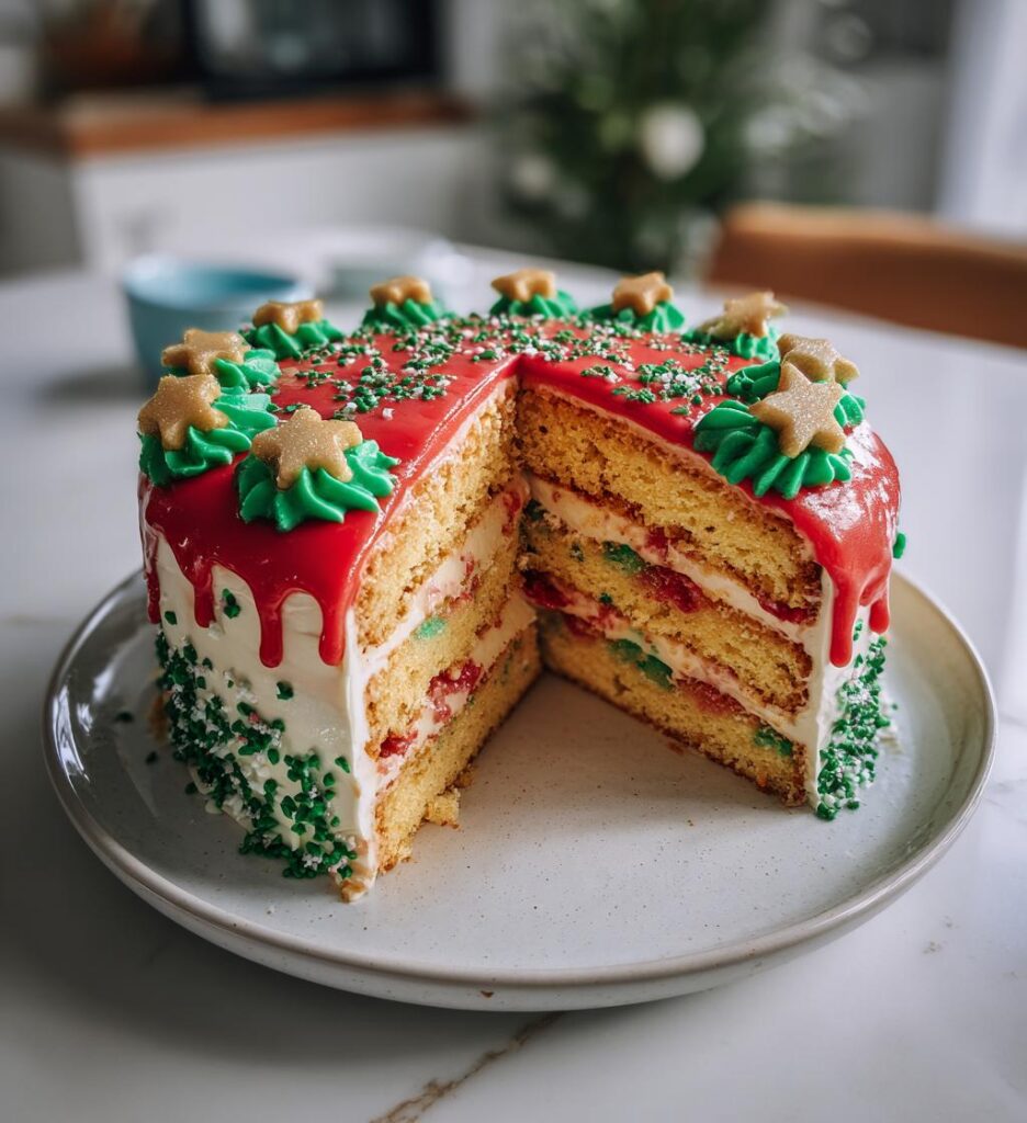 torte weihnachten dekorieren