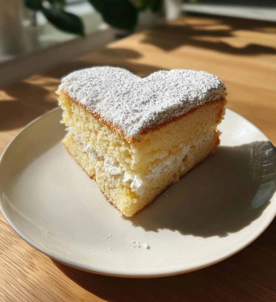 2 layer heart shaped cake