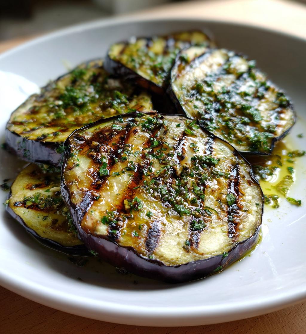 aubergine grillen
