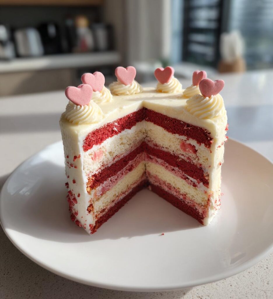 bento cake valentine design