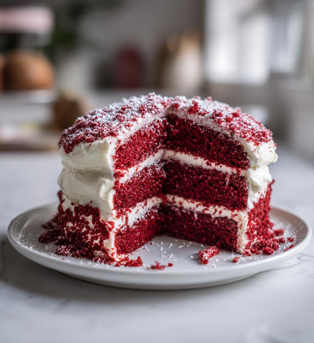 einfacher Valentinstag Kuchen