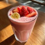 erdbeer bananen smoothie