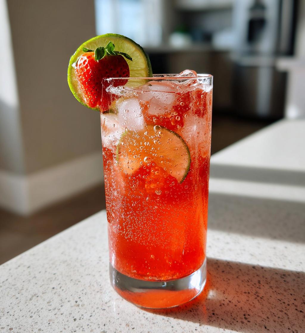 erdbeer limes rezept