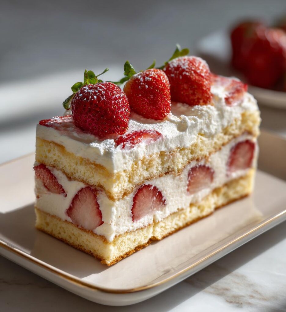 erdbeer mascarpone torte