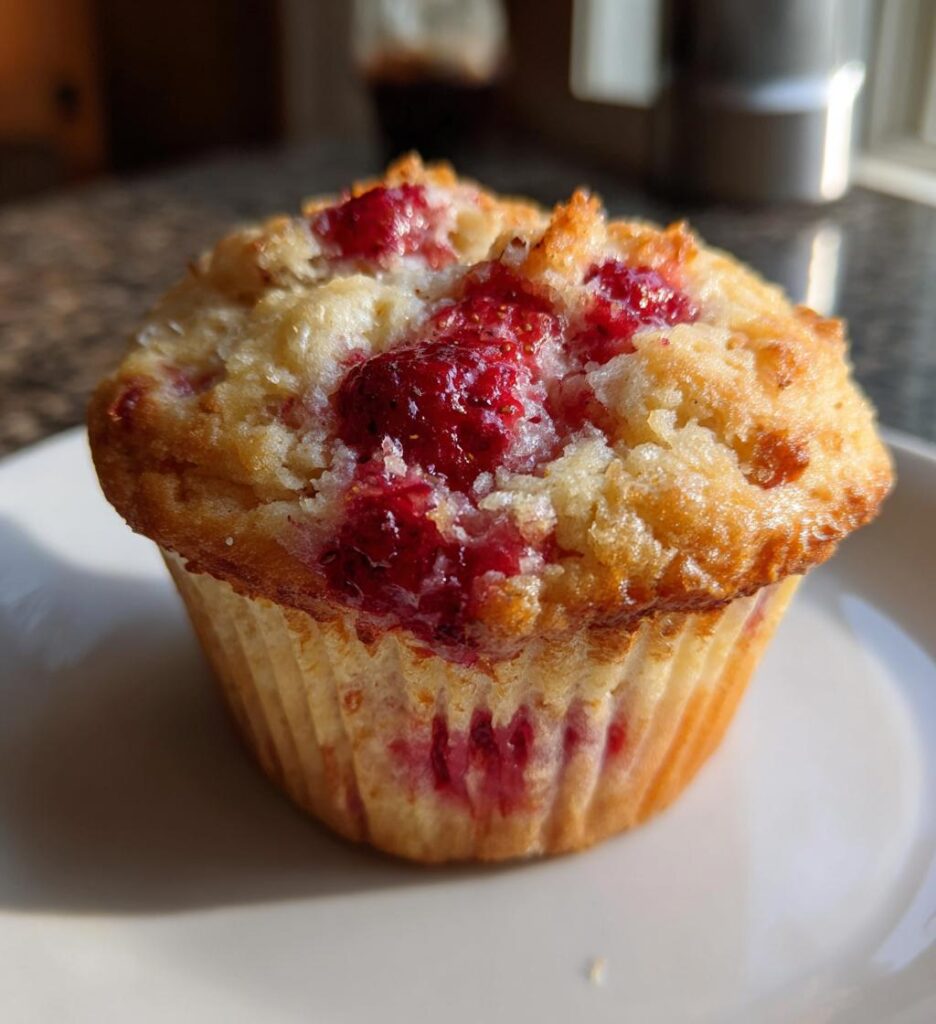 erdbeer muffins