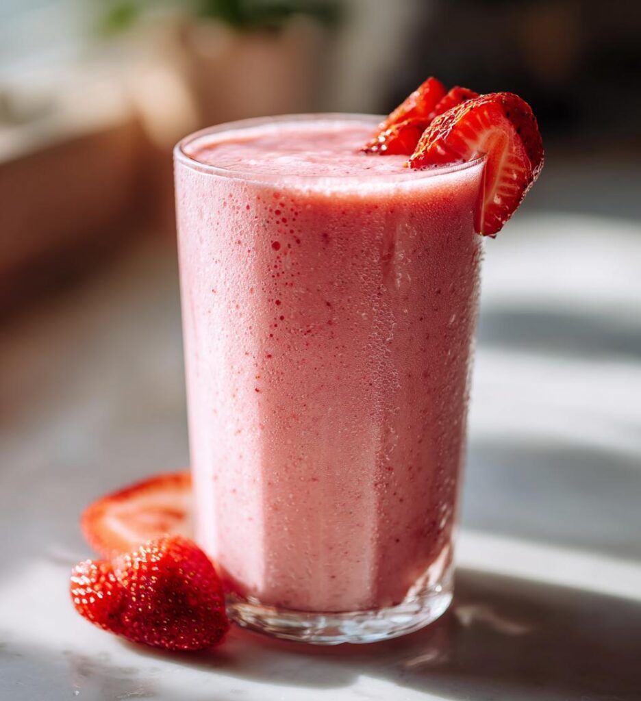 erdbeer smoothie
