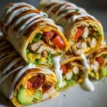 gefüllte wraps fingerfood