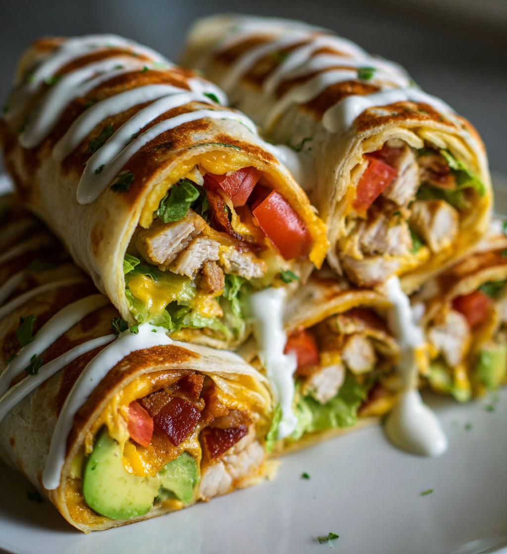 gefüllte wraps fingerfood