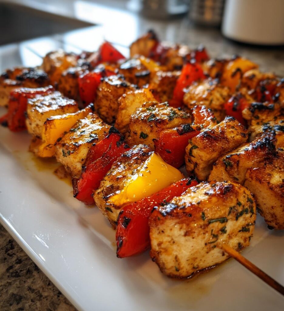 hähnchen spieße grillen